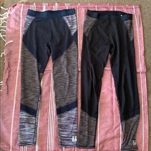 A&F Sport Leggings (2 pairs) Size S